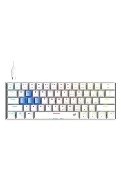 Acer Predator Aethon 700 Oyuncu Klavyesi Predator 61 Key White ürün görseli 1