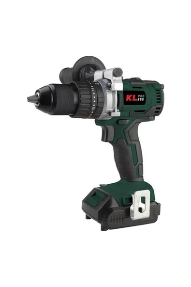 KL Pro KLDM1820B 18V 2.0 Ah Li-Ion Çift Akülü Kömürsüz Profesyonel Darbeli Matkap ürün görseli 1