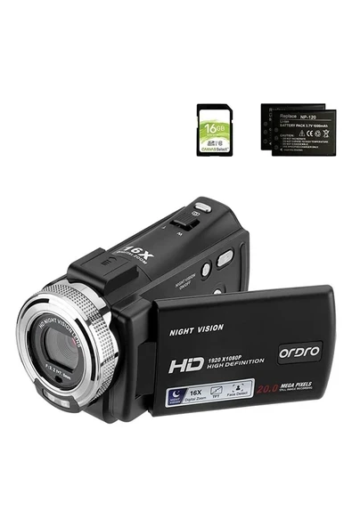 Ordro HDV-V12 Hd 1080P Video Kamera Kaydedici ürün görseli 1