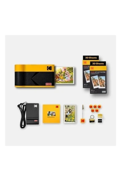 Kodak Mini 2 Era Sarı 2.1x3.4 + 60 Yaprak + Aksesuar Kiti ürün görseli 1
