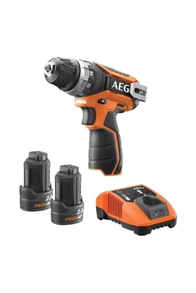 Aeg Bs 12 C2 Lı Çift Akülü Matkap (Lithium Ion 12 V; 2.0 Ah) ürün görseli 1