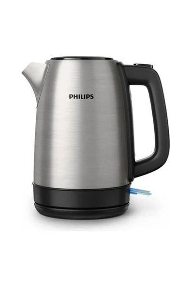 Philips Daily Collection Çelik Kettle 2200 W 1.7 Lt, Işıklı Gösterge, Yaylı Kapak, Hızlı Kaynatma Fo ürün görseli 1