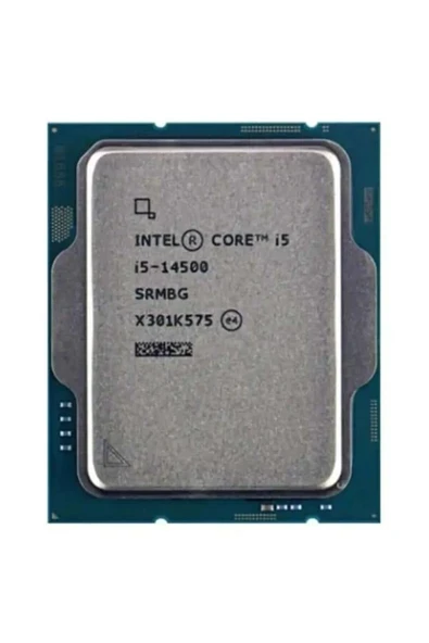 CORE i5 14500 29.5MB 10çekirdekli O/B UHD VGA 1700p 65w Kutusuz+Fansız ürün görseli 1