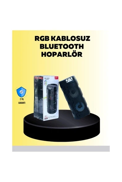 Kompakt ve Şık Tasarımlı Taşınabilir Hoparlör ürün görseli 1