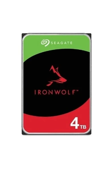 Hello Papana 4 Tb Seagate 3.5 Ironwolf Sata 5400RPM 256MB ST4000VN006 (3 Yıl Resmı Dıst Garantılı) ürün görseli 1