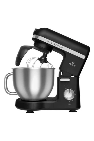 Mastermaid Chef Pro Çift Kollu Stand Mikser 1750W Black Silver ürün görseli 1