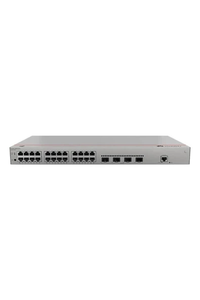 S220-24T4X,S220-24T4X,S220-24T4X (24*10/100/1000BASE-T ports, 4*10GE SFP+ ports, built-in AC power) ürün görseli 1