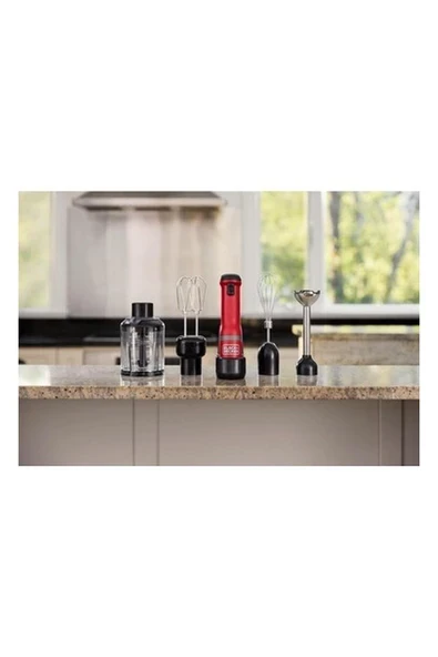 BCKM1014KR-QW Kitchen Wand 4 Parça Şarjlı/kablosuz El Blender Seti ürün görseli 1