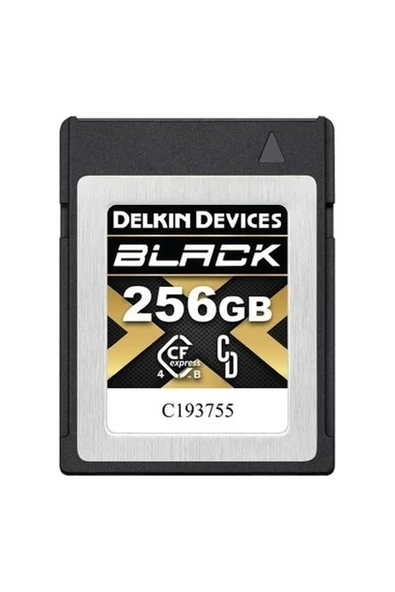 Delkın Black Cfexpress Type B 4.0 Memory Card 256GB ürün görseli 1