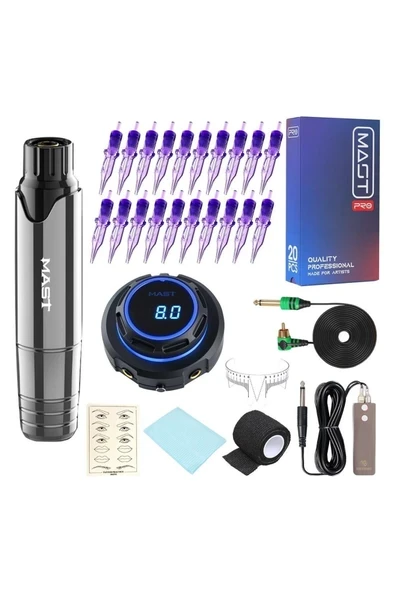 1 Set P10 Kalıcı Makyaj Power Supply Cihaz (GREY) Resimde ki Ürünler Gönderilir ürün görseli 1