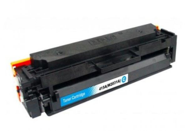 HP  W2031A(415A)/ Pro M479dn CHIPSIZ MAVİ MUADİL TONER 2.100syf ürün görseli 1