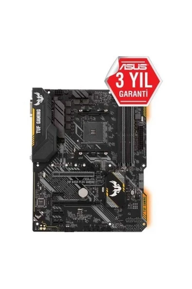 Asus Tuf B450-Plus Gaming AMD B450 AM4 DDR4 4400 Mhz ATX Anakart ürün görseli 1
