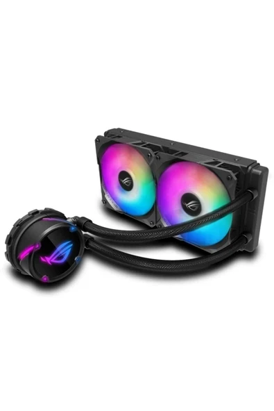 Asus ROG STRIX LC II 240 ARGB AURA SYNC RGB 120MM ADRESLENEBİLİR FAN SIVI CPU SOĞUTUCUSU ürün görseli 1