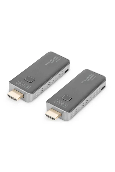 Digitus Kablosuz HDMI Sinyal Uzatma Seti, 50 metre, Verici (Transmitter) ve Alıcı (Receiver) Ünite d ürün görseli 1