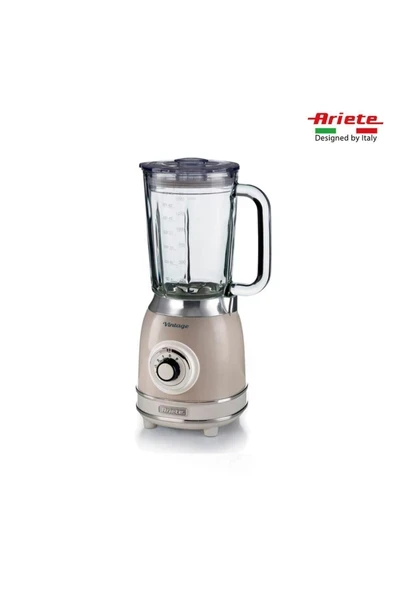 Çok Renkli Vintage Cam Blender 1000W, Şık ve Güçlü Çok Amaçlı Blender ürün görseli 1