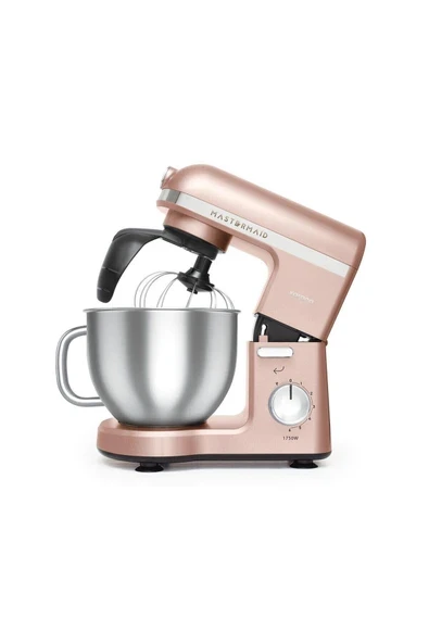 Karaca Mastermaid Chef Pro Çift Kollu Stand Mikser Pearly Pink 1750W ürün görseli 1