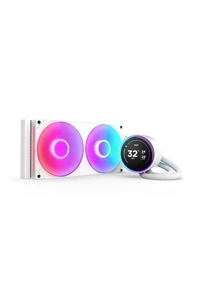 Nzxt Kraken Elite Rgb Beyaz IPS LCD 280 mm Intel-Amd Uyumlu Sıvı Soğutucu ürün görseli 1