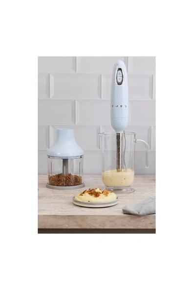 50's Style Mavi El Blender Seti HBF03PBEU ürün görseli 1