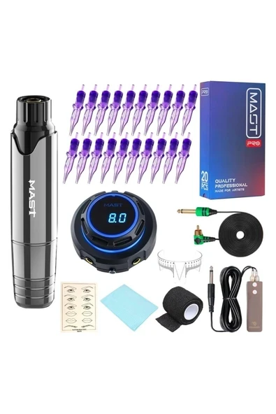1 Set P10 Kalıcı Makyaj Power Supply Cihaz (GREY) Resimde ki Ürünler Gönderilir ürün görseli 1