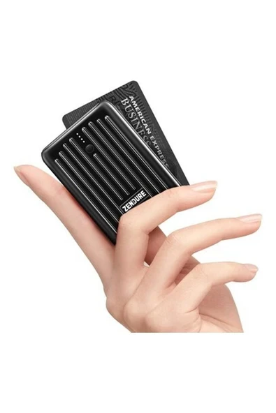 Supermini 10,000 Mah Usb-C Powerbank 18 W Power Delivery, Süper Küçük Harici Pil, Hızlı Şarj Ile, Iphone, Samsung Galaxy, Huawei, Nintendo Switch Vs. Için, Siyah ürün görseli 1