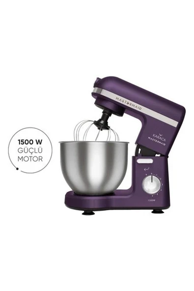 Karaca Mastermaid Chef Stand Mikser Grape Purple 1500W 5 Lt ürün görseli 1
