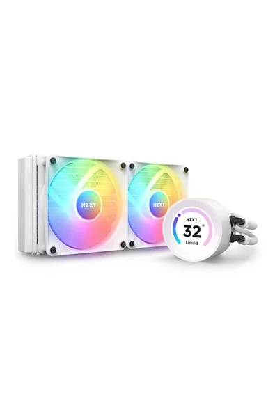 Nzxt Kraken Elite 240 Rgb RL-KR24E-W1 240MM Beyaz Işlemci Sıvı Soğutucu ürün görseli 1