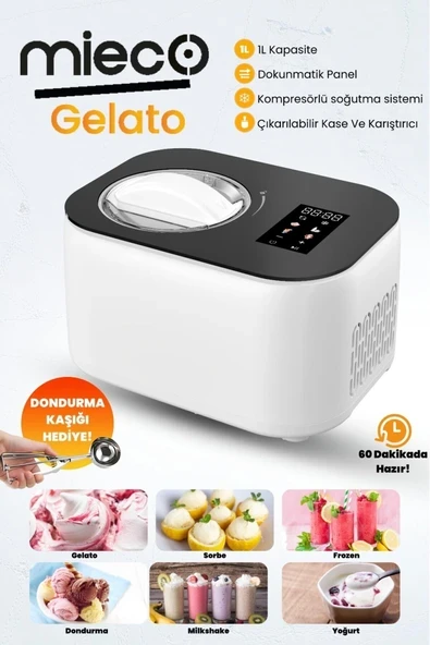Gelato 4-in-1 Dondurma Makinesi ürün görseli 1