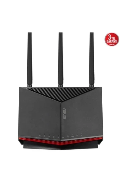Asus RT-BE86U Wifi7 BE6800 Wifi7 Dual-Band Gigabit Extendable Router ürün görseli 1