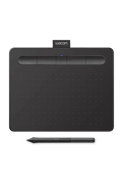 Wacom Intuos Küçük Bluetooth Grafik Çizim Tableti - Siyah ürün görseli 1