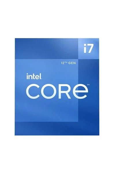 Intel Core i7 12700 2.10GHz 25MB Önbellek LGA1700 Soket UHD 770 Graphics 10nm Kutulu Box İşlemci ürün görseli 1