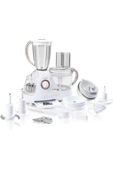 Prokit 444 Plus Rose Mutfak Robotu, 800 W, 1.5 L Hazne, Paslanmaz Çelik Bıçak, Hamur ürün görseli 1