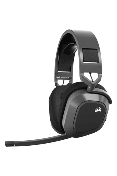 HS80 Max Wireless Dolby Atmos RGB Siyah Kablosuz Gaming Kulaklık ürün görseli 1