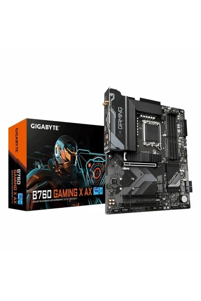 B760 Gaming X AX WiFi DDR5 (7600MHz)OC M.2 HDMI/DP/USB-C PCIe 4.0 1700P ATX Anakart ürün görseli 1