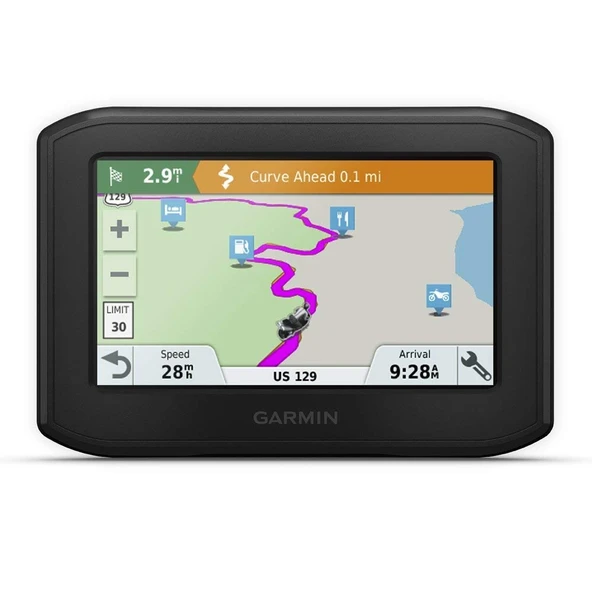 Garmin zumo 396 LMT-S, motosiklet GPS 4.3 Ekran ile, Harsh Havası için Rugged Design, Live Traffic and Air ürün görseli 1