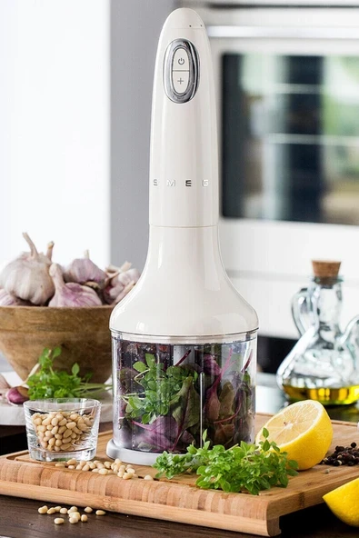 50's Style Beyaz El Blender Seti hbf03wheu ürün görseli 1