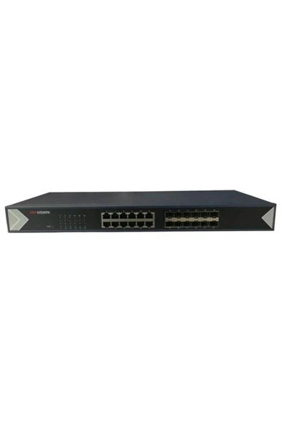 24port 370w FULL PoE DS-3E0524TF Yönetilemez Omurga Switch RackMount ürün görseli 1