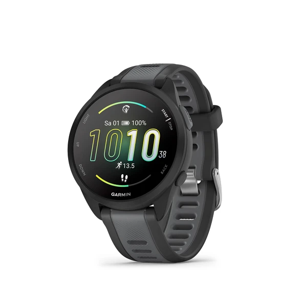 Garmin Forerunner 165 - AMOLED dokunmatik ekran, egzersiz önerileri, sağlık verileri, akıllı işlevlerle koşu için hafif GPS akıllı saat ürün görseli 1