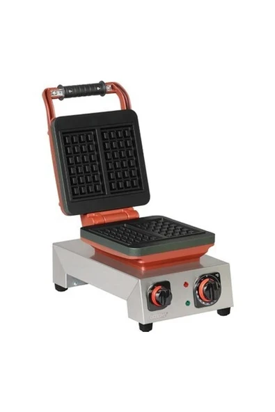 Omake Kare Waffle Makinesi Brüksel 4x6 ürün görseli 1