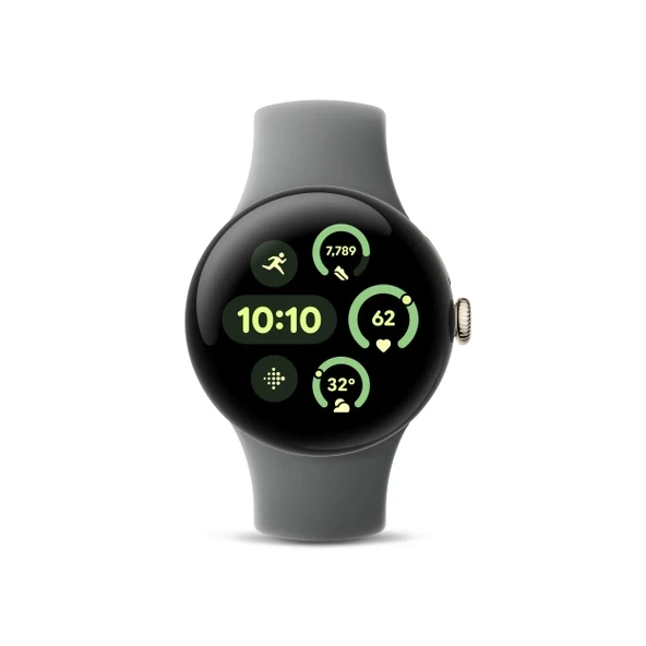 Google Pixel Watch 3 (41 mm) 2024 Model - Android Akıllı Saat, Kalp Atış Hızı Takibi, Fitbit Gelişmiş Koşu, Fitness Analizleri, 24 Saat Pil - Şampiyon... ürün görseli 1
