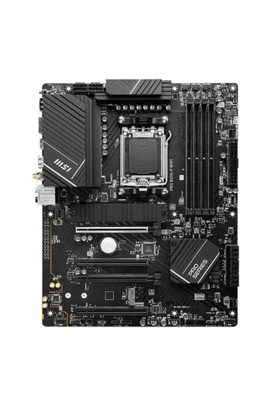 MSI PRO B650-P WIFI AM5 DDR5 6400MHZ(OC) HDMI DP M.2 USB3.2 2.5G LAN WIFI 6E ATX ürün görseli 1