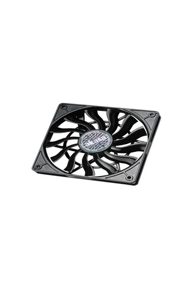 Akasa 12CM Slim Pwm Yüksek Performans Siyah Kasa Fanı (AK-FN078) ürün görseli 1