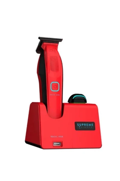 Kırmızı Recharge Trimmer | 3 Şarj Yöntemi | Çıkarılabilir Pil | RGB LED ürün görseli 1