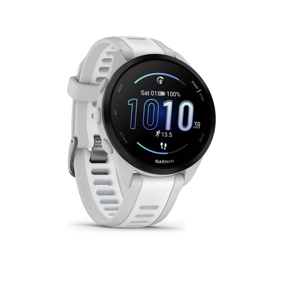 Garmin Forerunner 165 - AMOLED dokunmatik ekran, egzersiz önerileri, sağlık verileri, akıllı işlevlerle koşu için hafif GPS akıllı saat ürün görseli 1
