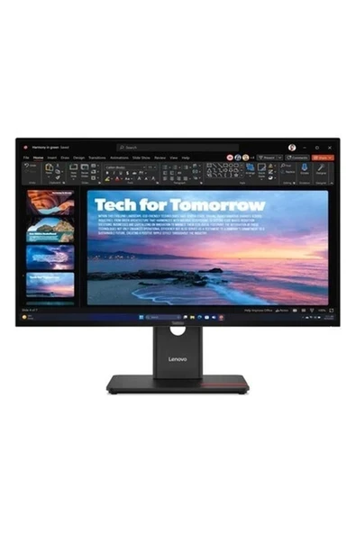 27 Lenovo T27-40 Thınkvısıon 64A5MAT6TK 4ms 48HZ HDMI Wled Pıvot Monıtor ürün görseli 1