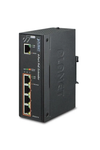 1-port Ultra Poe To 4-port 802.3af/at Gigabit Poe Extender ürün görseli 1