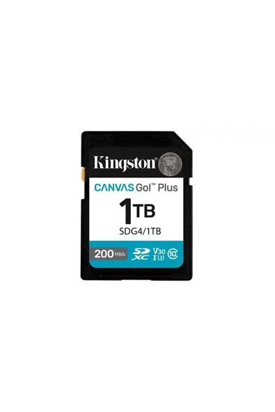 SDG4-1TB 1TB SDXC Canvas Go Plus Gen4 200MB-s C10 UHS-I U3 V30 Hafıza Kartı ürün görseli 1