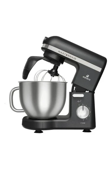 220 - 240 V Mastermaid Chef Pro Çift Kollu Stand Mikser Shiny Black 1750 W Siyah 1501 - 2200 Watt P ürün görseli 1