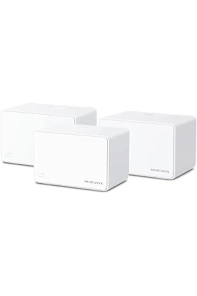 Mercusys Halo H80X(2-Pack), Ax3000Mbps, Dual-Band, Gigabit Portları, 150'Ye Kadar Cihaz Bağlanabili ürün görseli 1