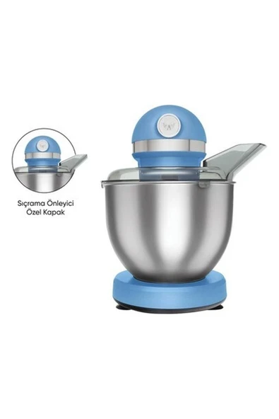 Karaca Mastermaid Chef Stand Mikser Royal Blue 1500W 5 Lt ürün görseli 1