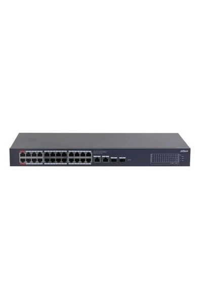 Dahua 24PORT CS4228-24GT-375 Gıgabıt 2-Sfp Cloud Yönetilebilir Swıtch ürün görseli 1